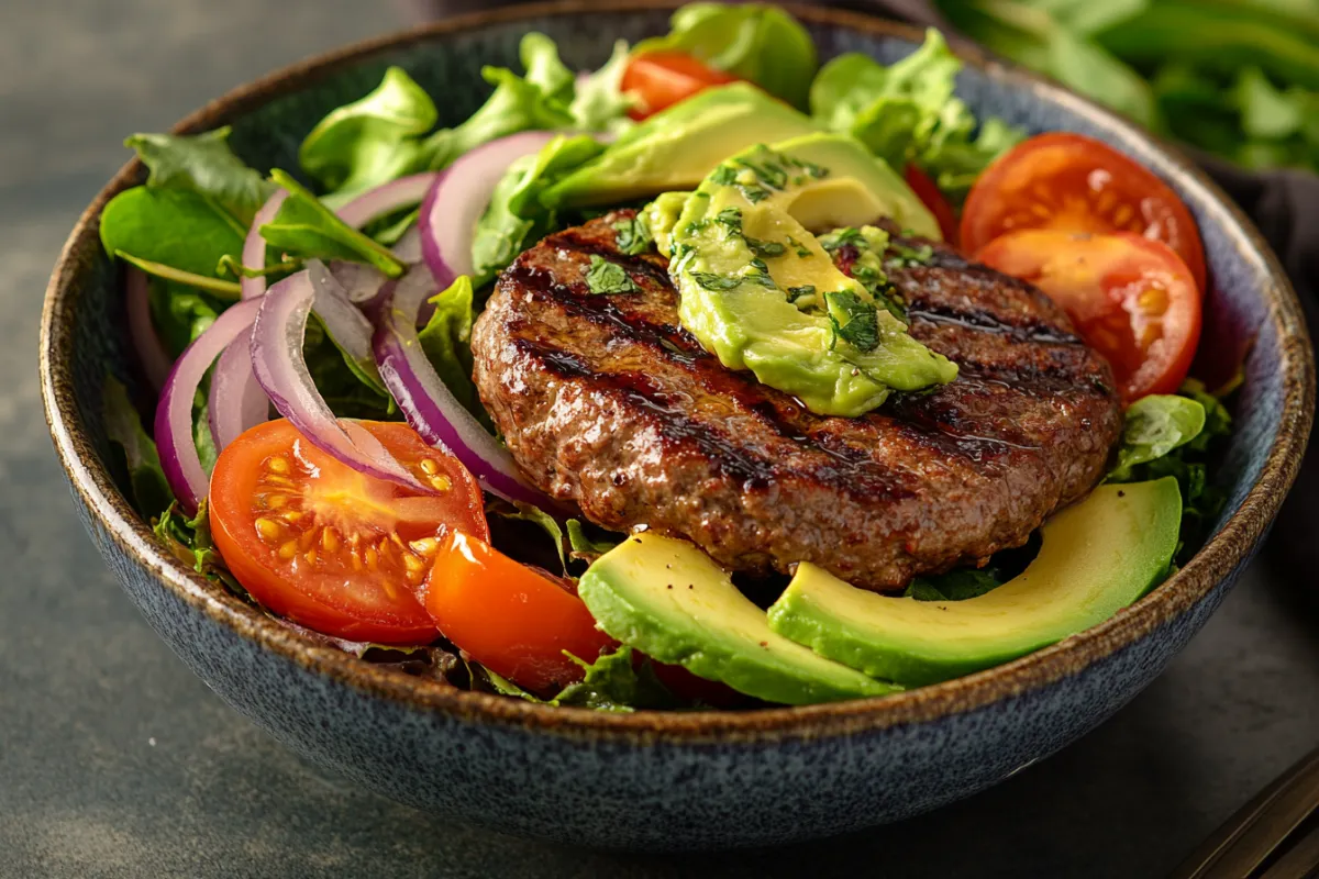 burger bowl recipe