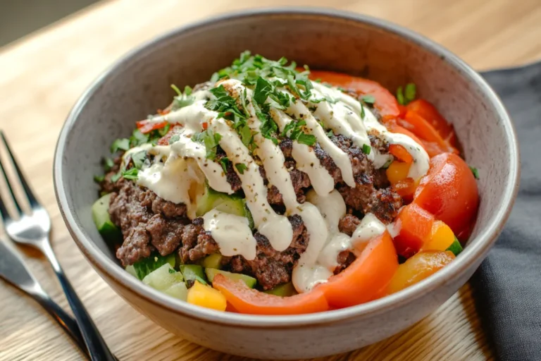 burger bowl recipe