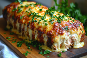 chicken cordon bleu meatloaf recipe