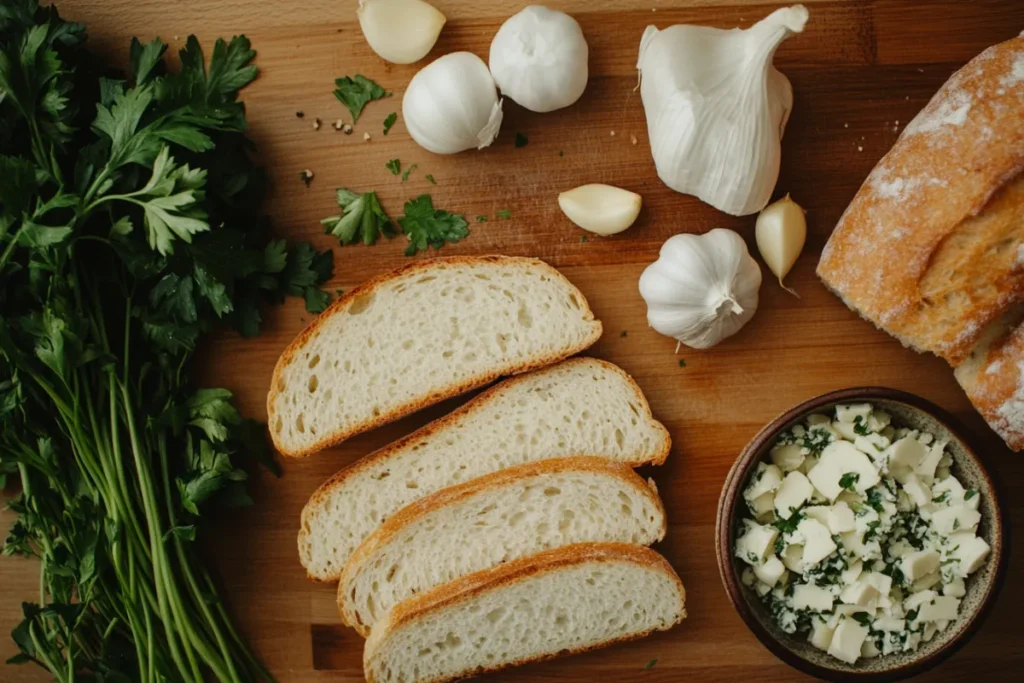 gluten free garlic bread