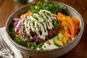 burger bowl recipe