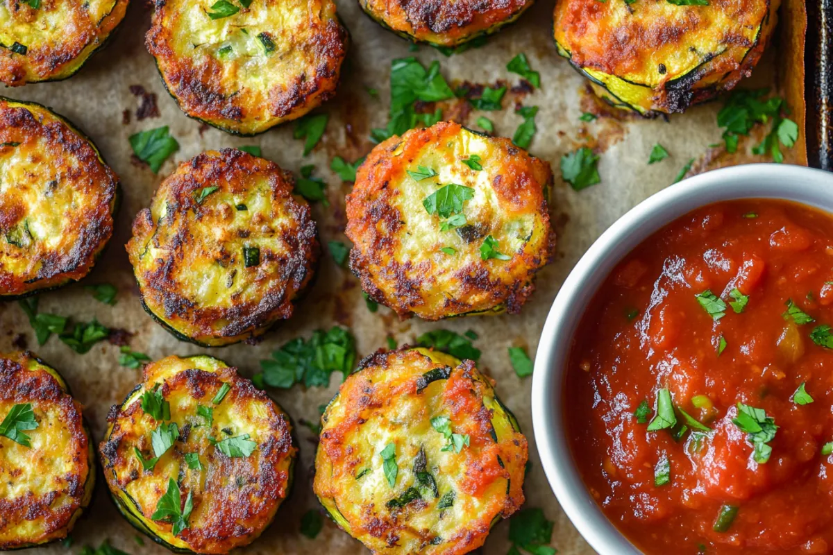 zucchini garlic bites recipe