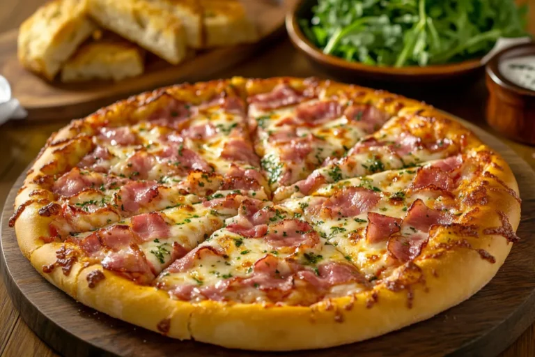 canadian bacon pizza