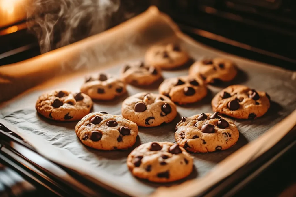 mini chocolate chip cookies