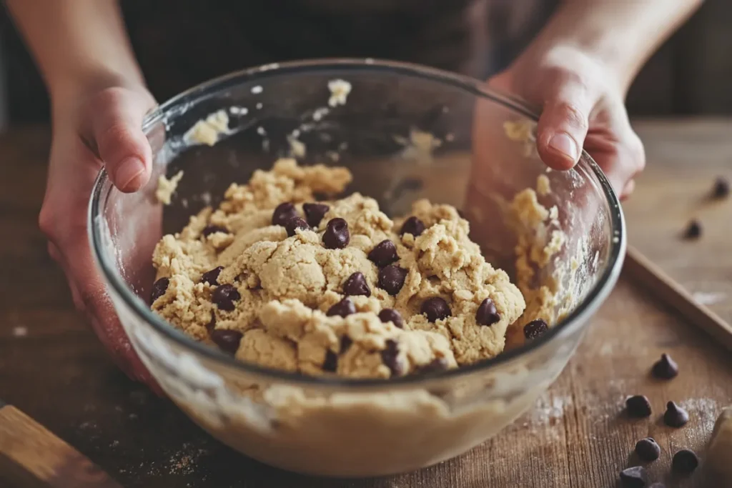 mini chocolate chip cookies