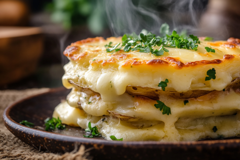 Cheesy Potato Stacks