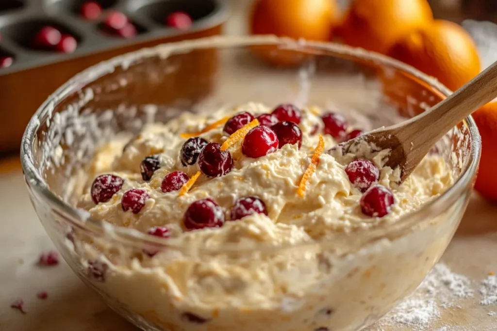 Cranberry Orange Muffins