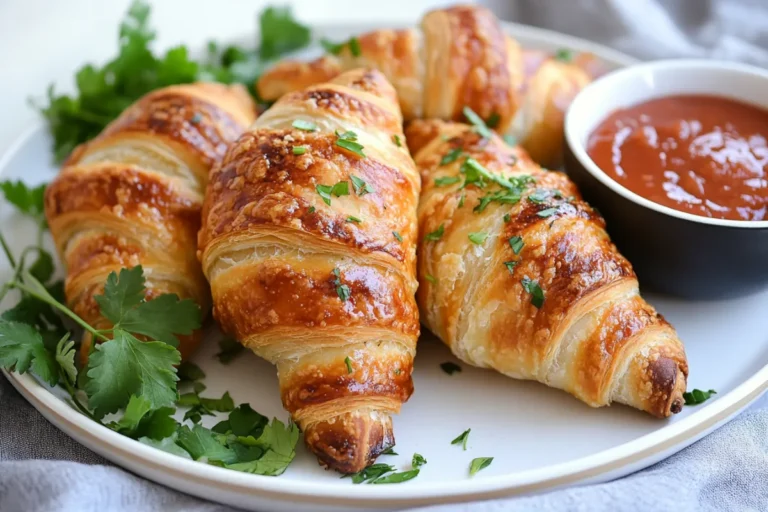 Crescent Roll Chicken Bundles