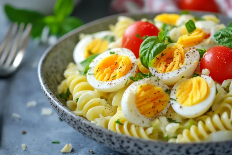 Deviled Egg Pasta Salad