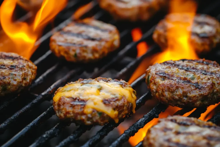 Jalapeño Cheese Sausage Patties