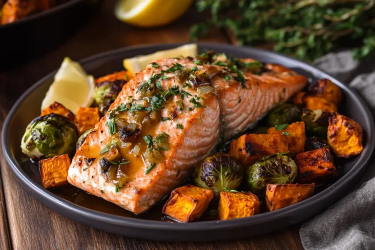 Sheet Pan Maple Dijon Salmon