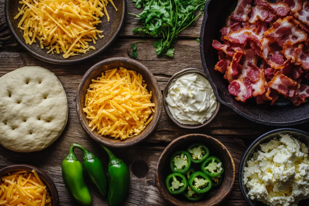 Skillet Jalapeño Popper Rolls