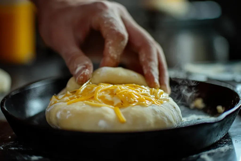 Skillet Jalapeño Popper Rolls