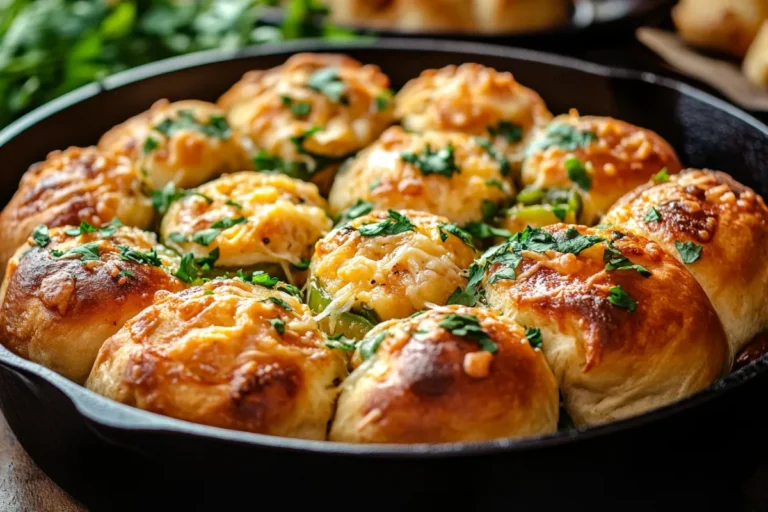 Skillet Jalapeño Popper Rolls